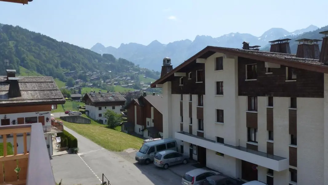 Vue depuis le balcon du gite