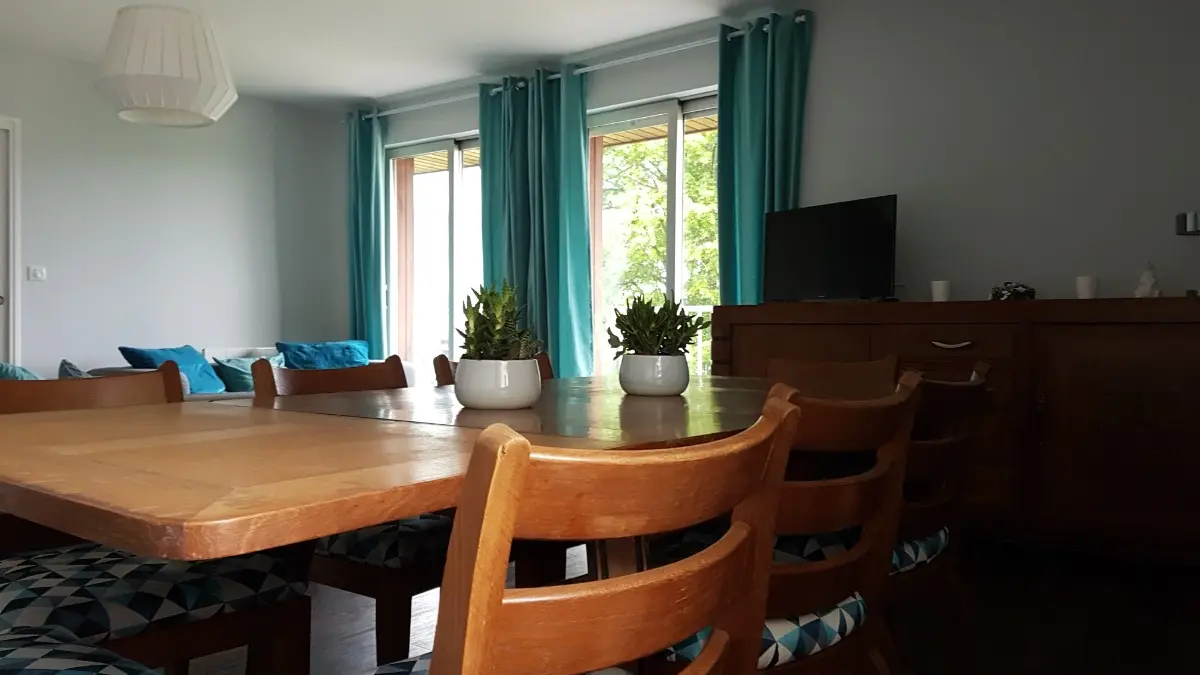 Crêt de la Neige - L'olivine - Pièce de vie 35 m²