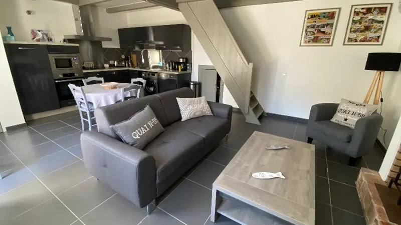 Salón y cocina