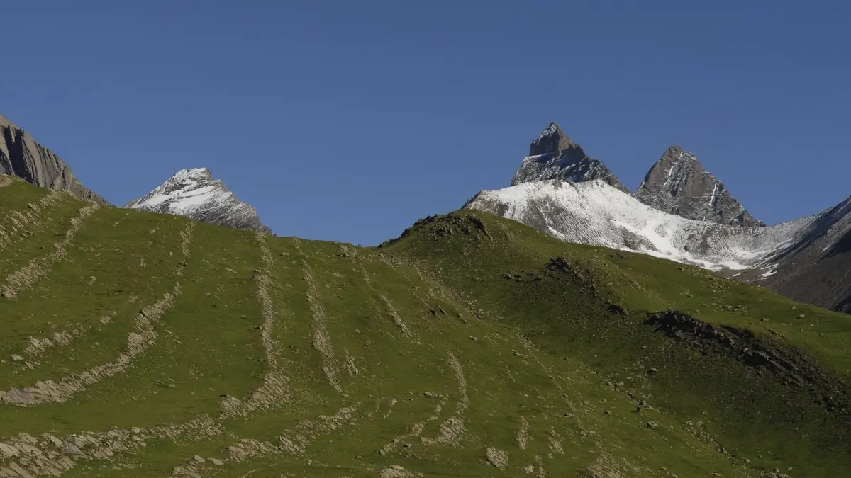 Les rubans et les Aiguilles d'Arves