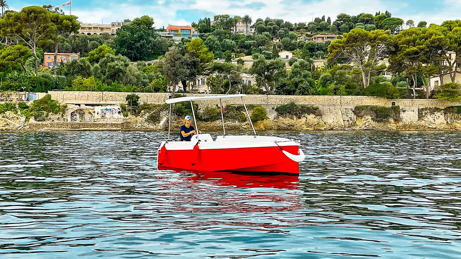 Bateau électrique sans permis location rental