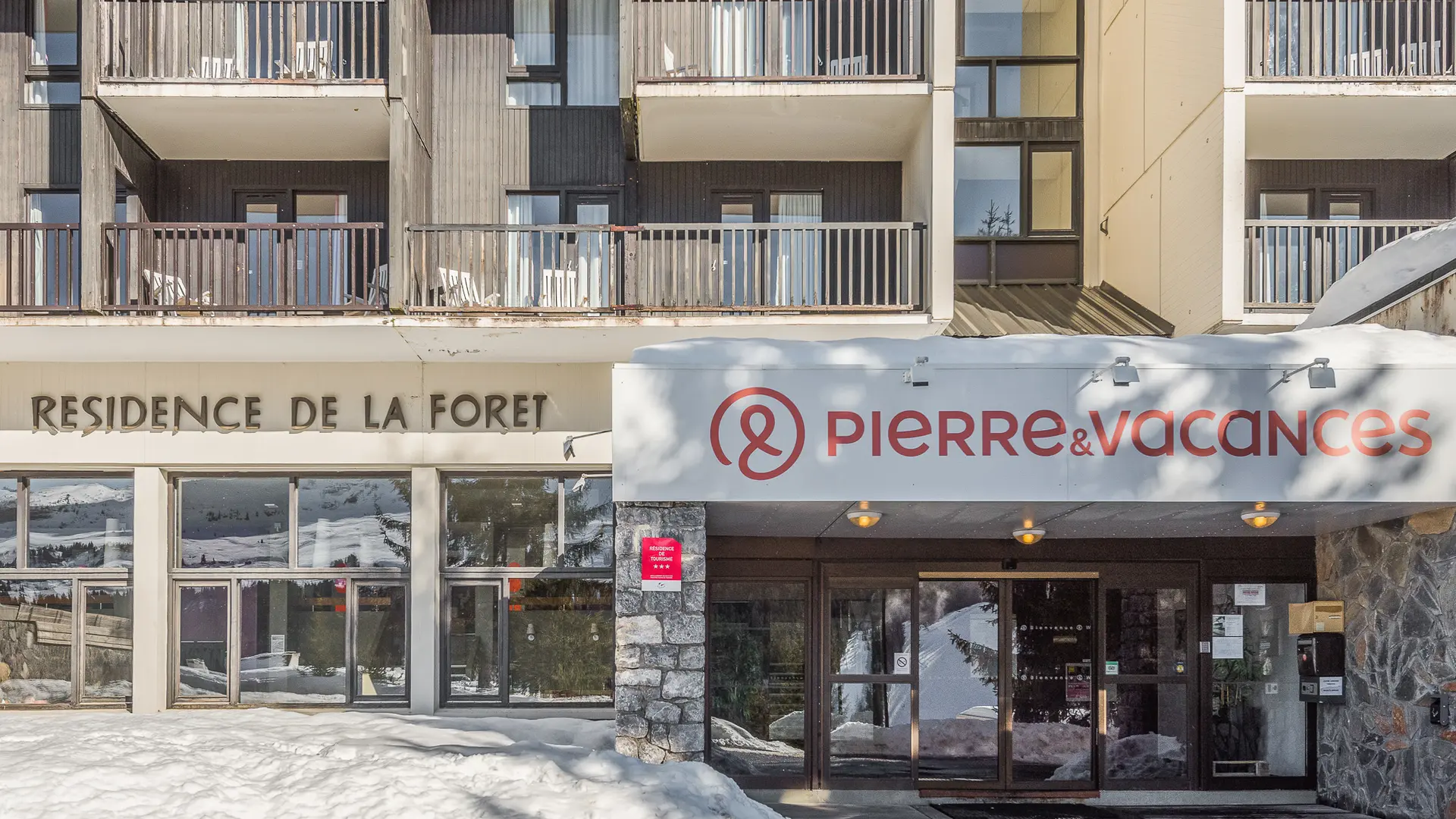 Front of the residence