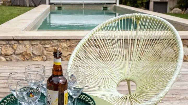 Terrasse Mas d'Osmeea à Roquefort les Pins Gîtes de France Alpes-Maritimes