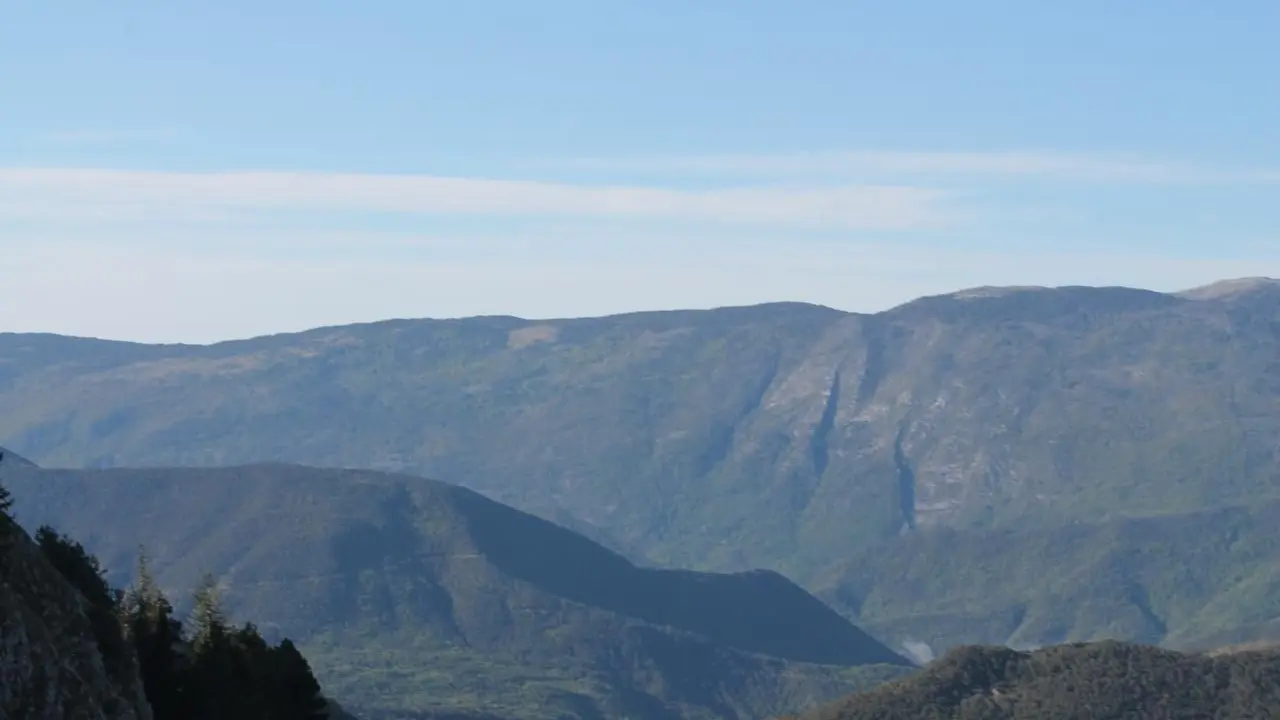 La Bastide du Rousset-Vue des montagnes-Ascros-Gîtes de France des Alpes-Maritimes