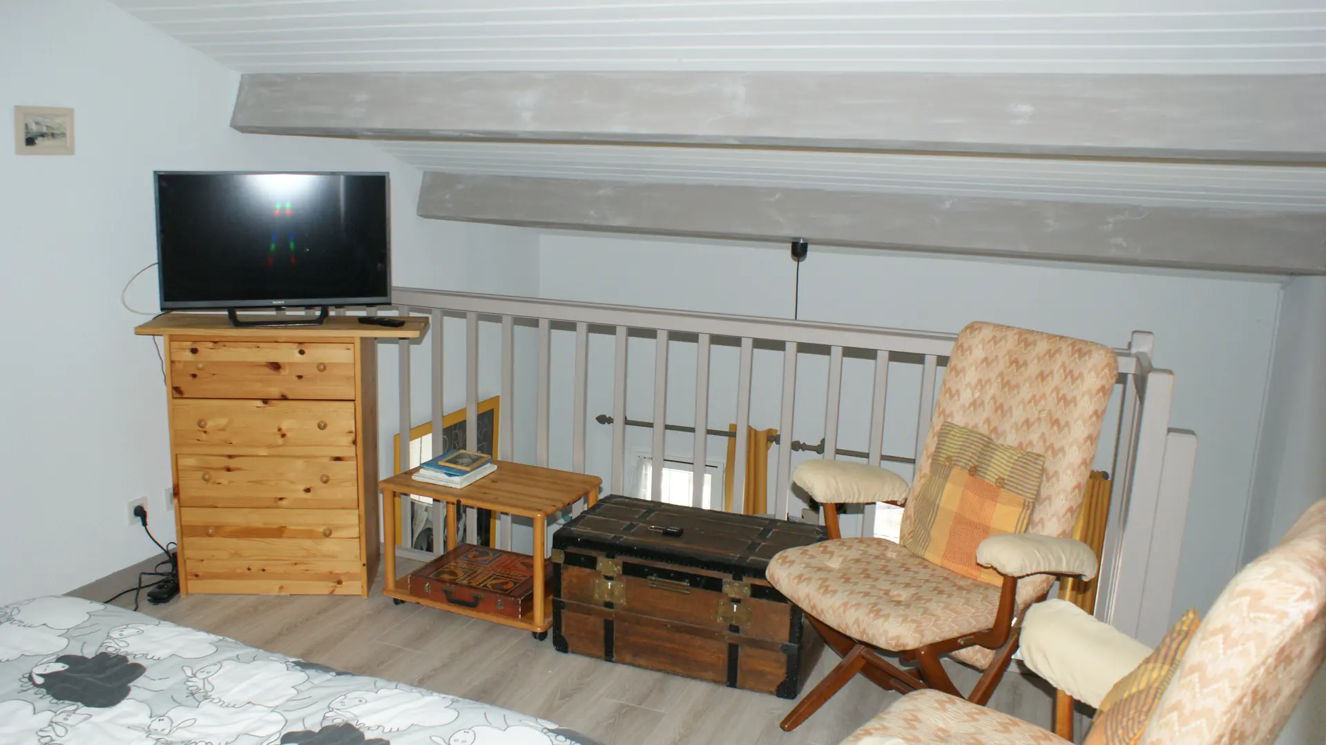 Wohnzimmer im Zwischengeschoss