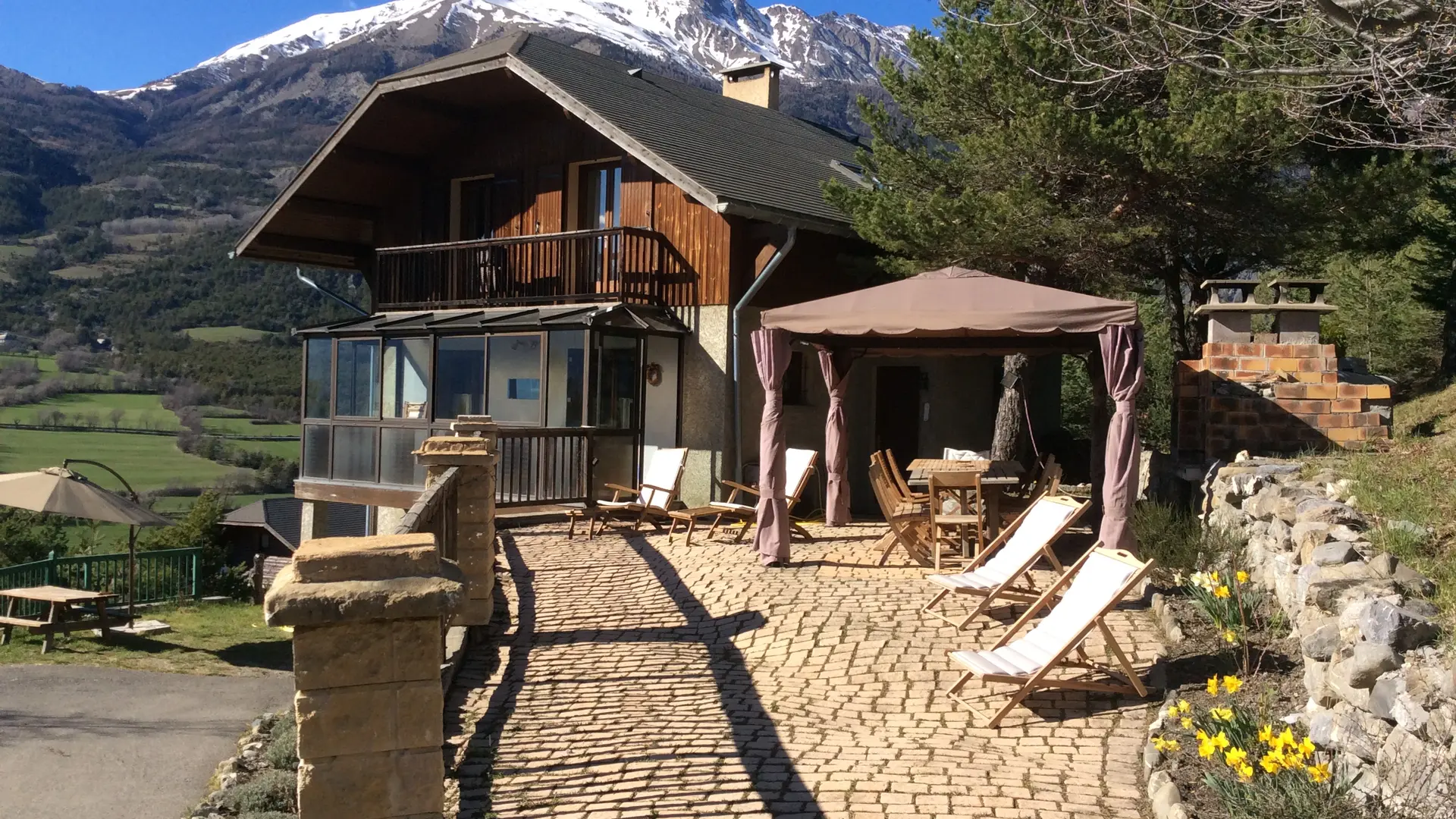 Spacieux chalet avec vue panoramique