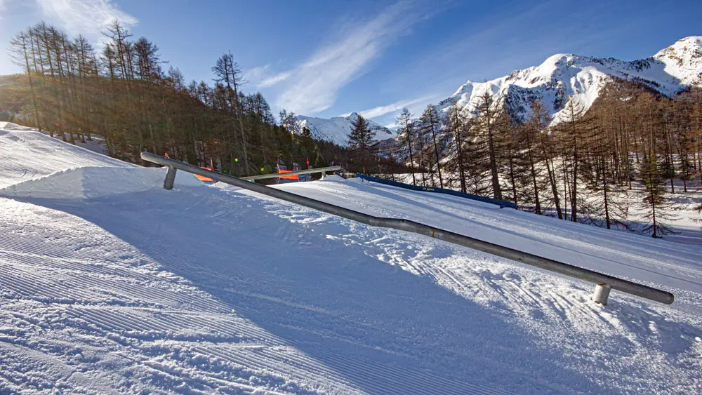 Snowparks et espaces ludiques