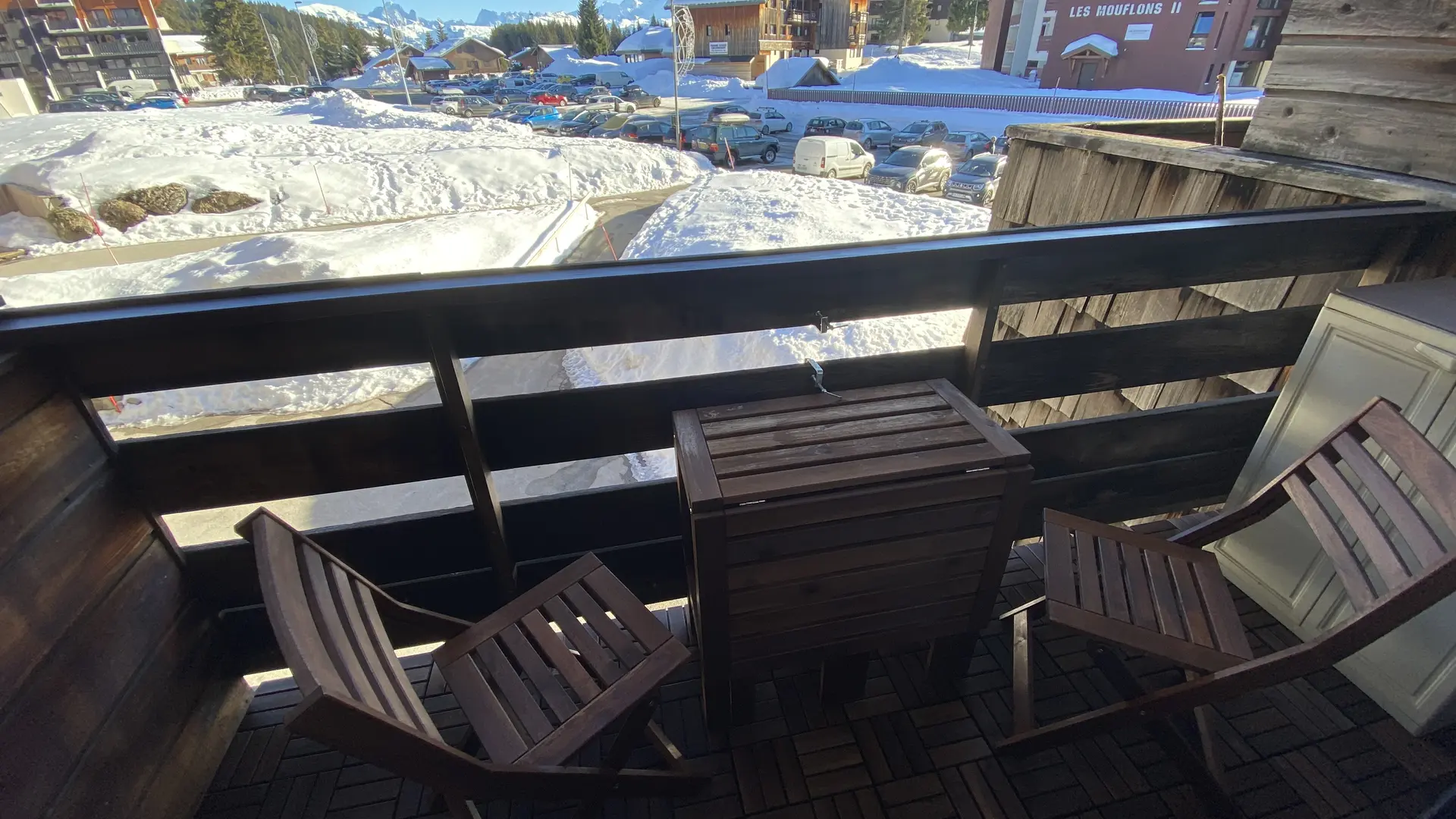 Balcon aménagé
