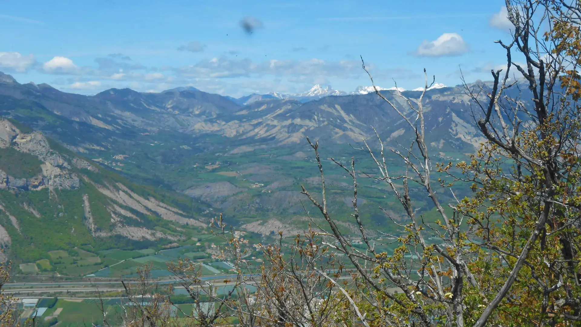 Point de vue sur la plaine