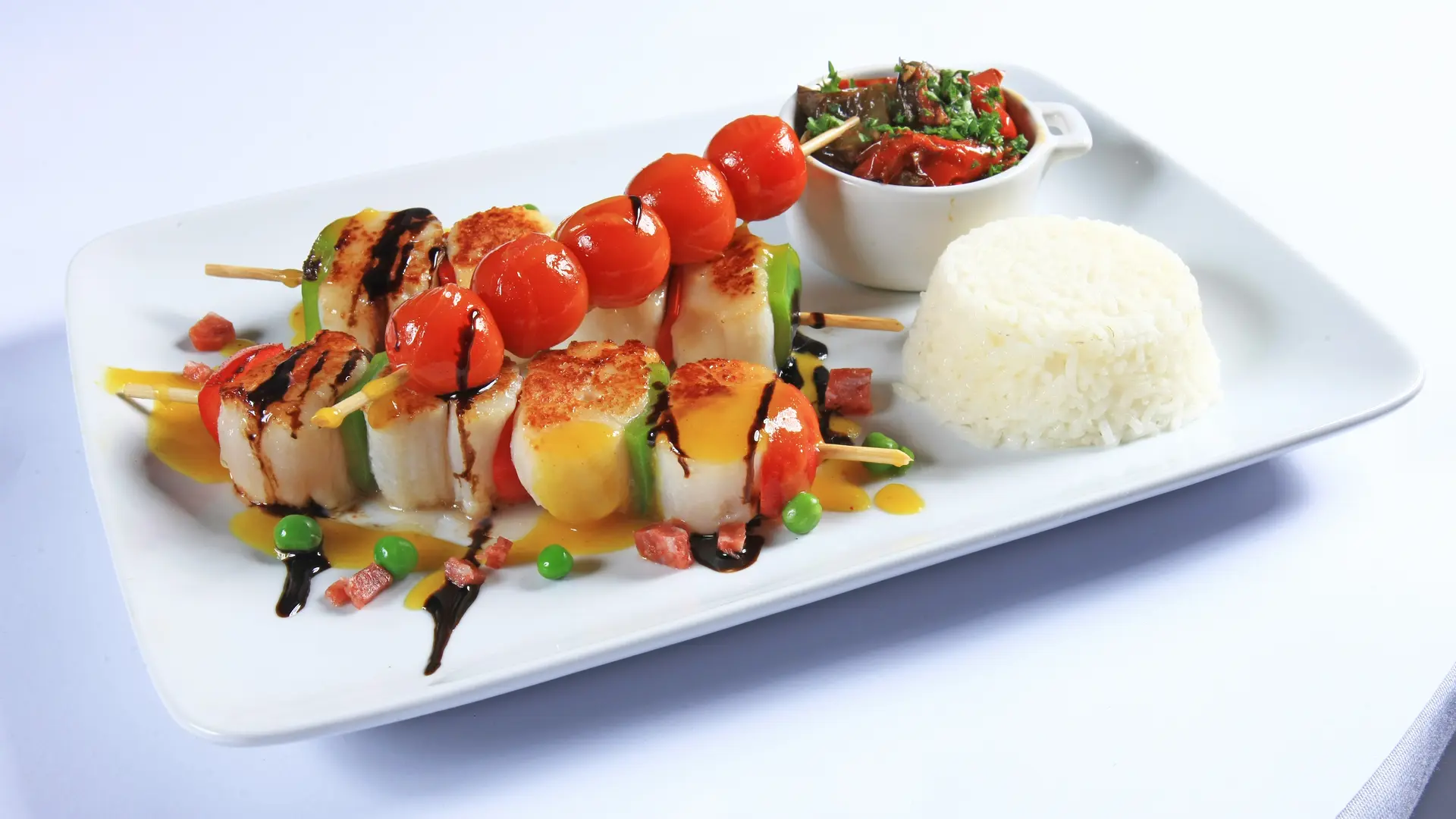 Brochette de Saint Jacques du Chef