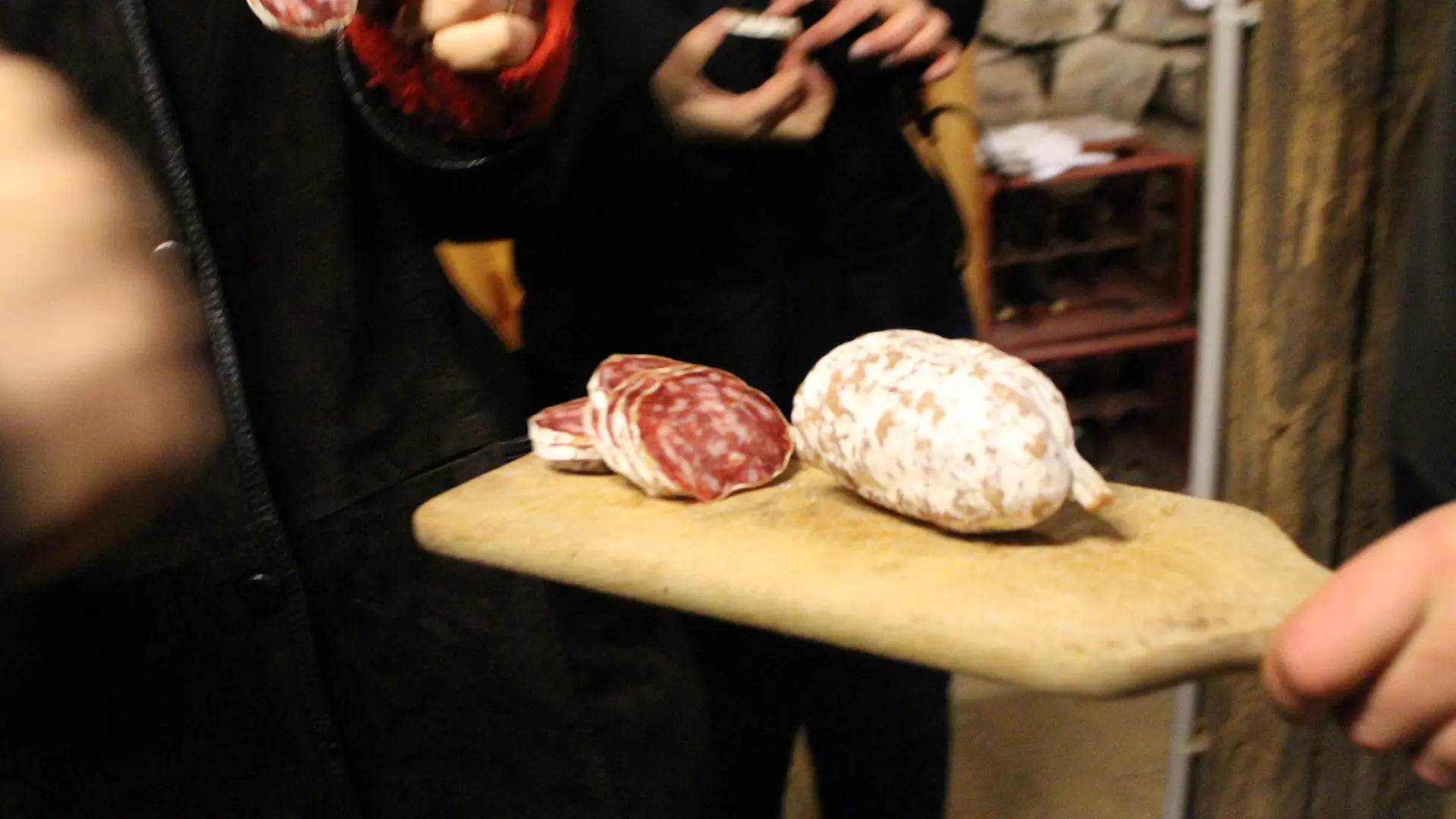 Toujours le bon saucisson pour accompagner le bon vin