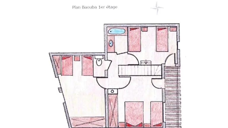 plan 1er étage