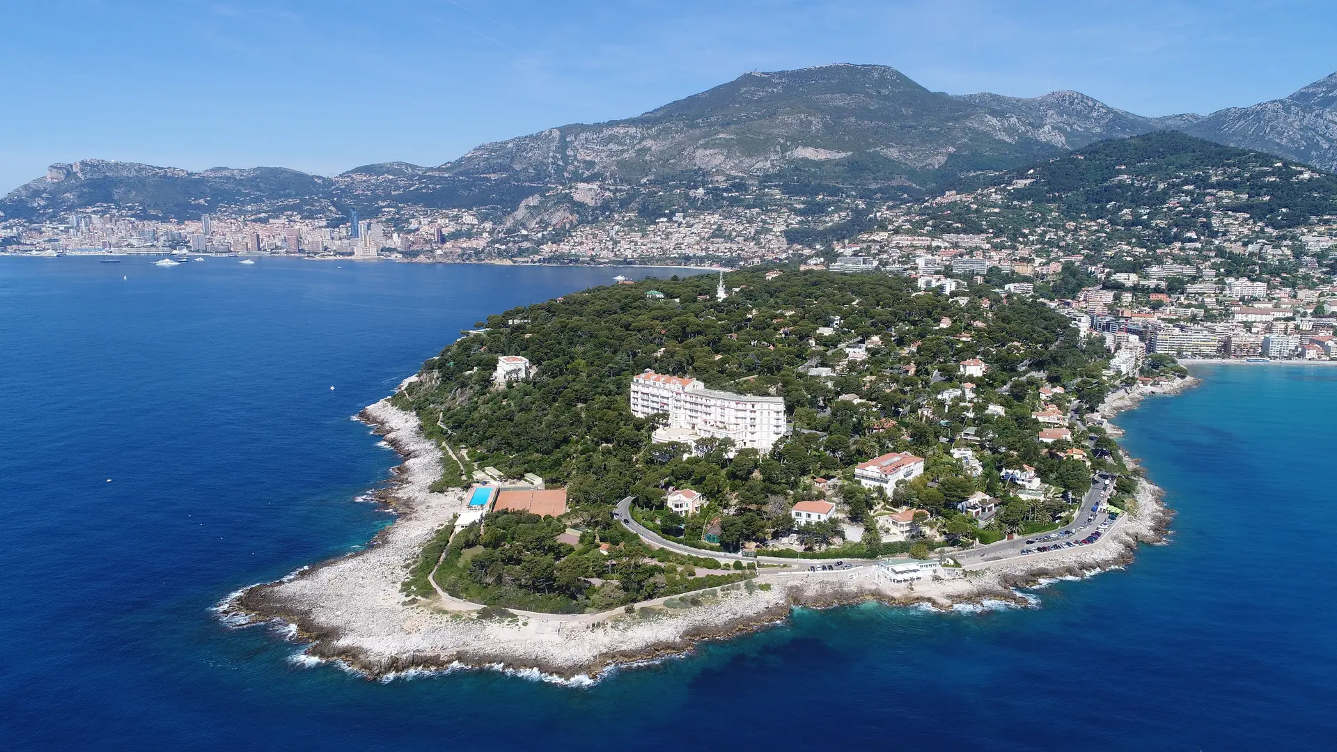 Cap Martin sentier littoral du cap Martin