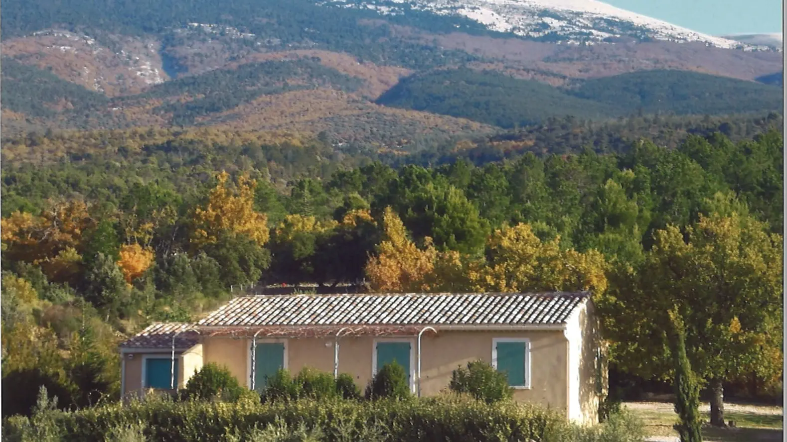 Au pied du Mont Ventoux