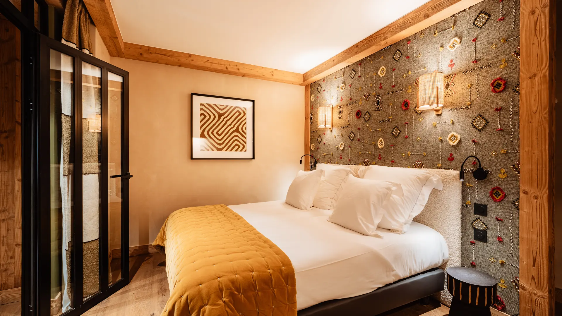 Chambre_Résidence Le Cairn_Val d'Isère