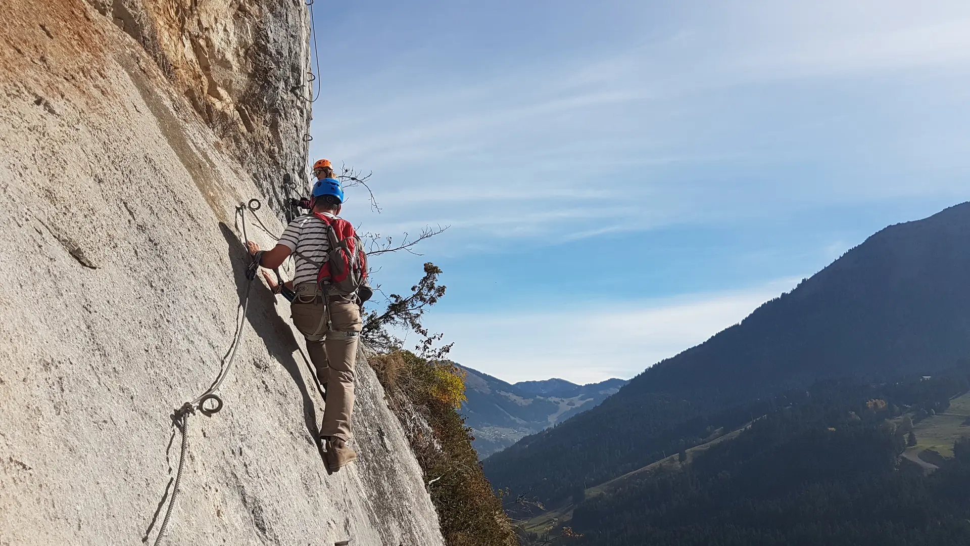 Activité via ferrata