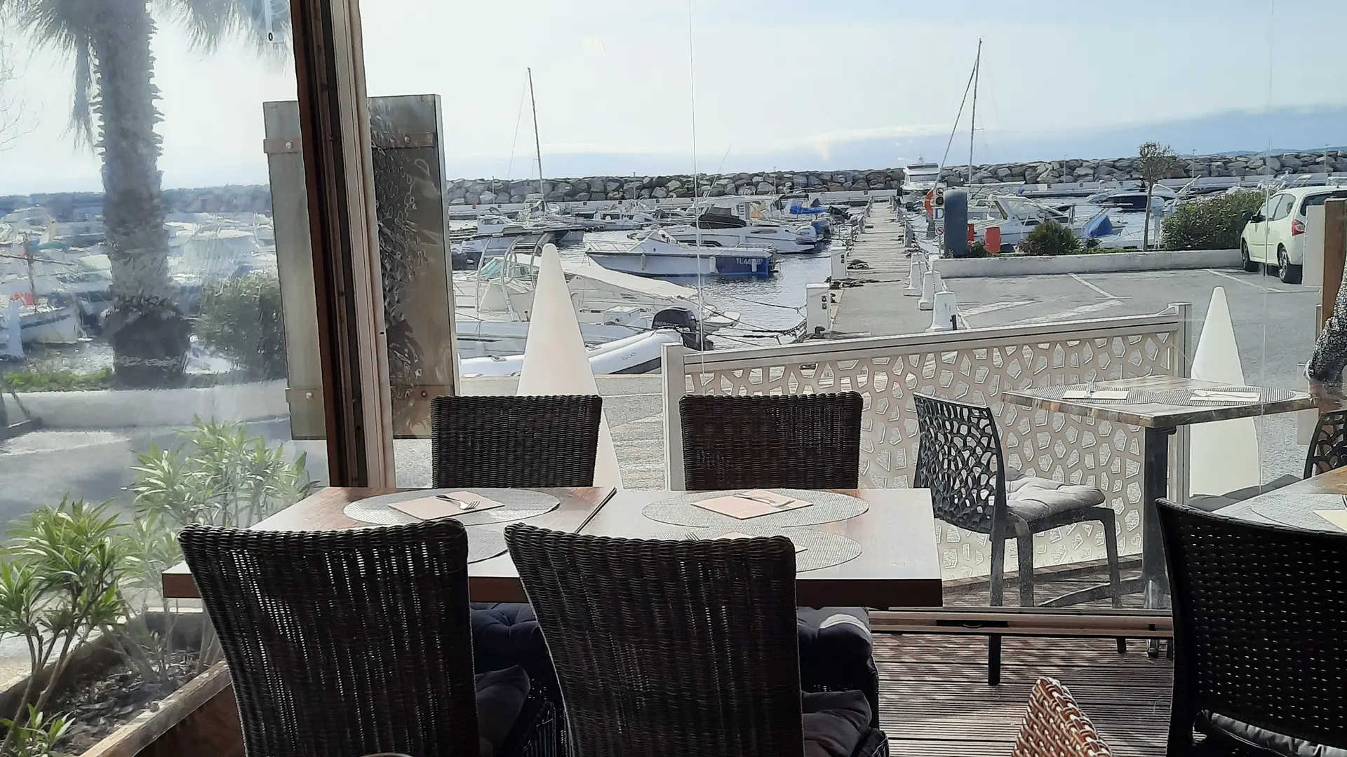 Terrasse couverte