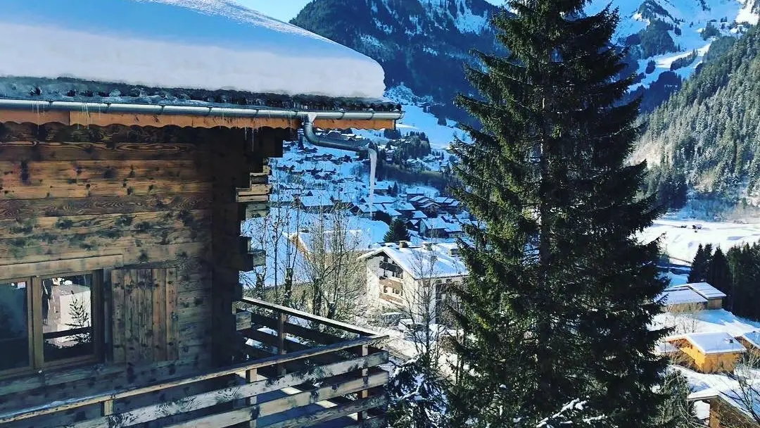Vue depuis le chalet