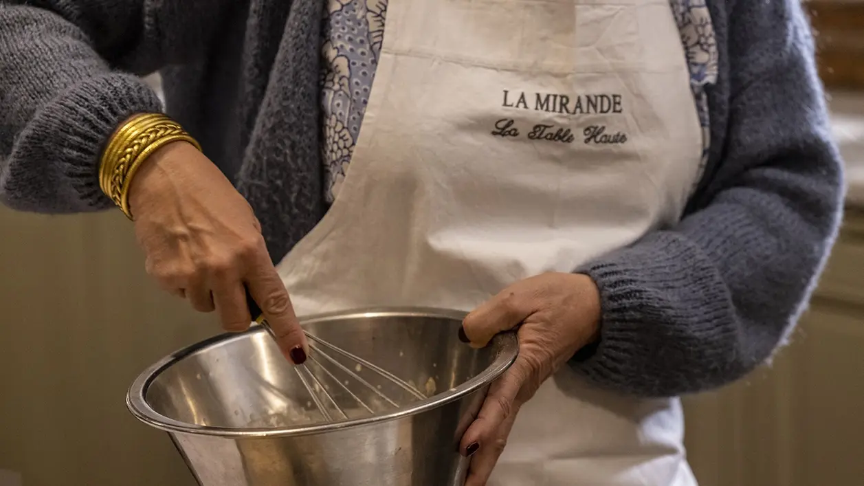 Cours de cuisine La Mirande