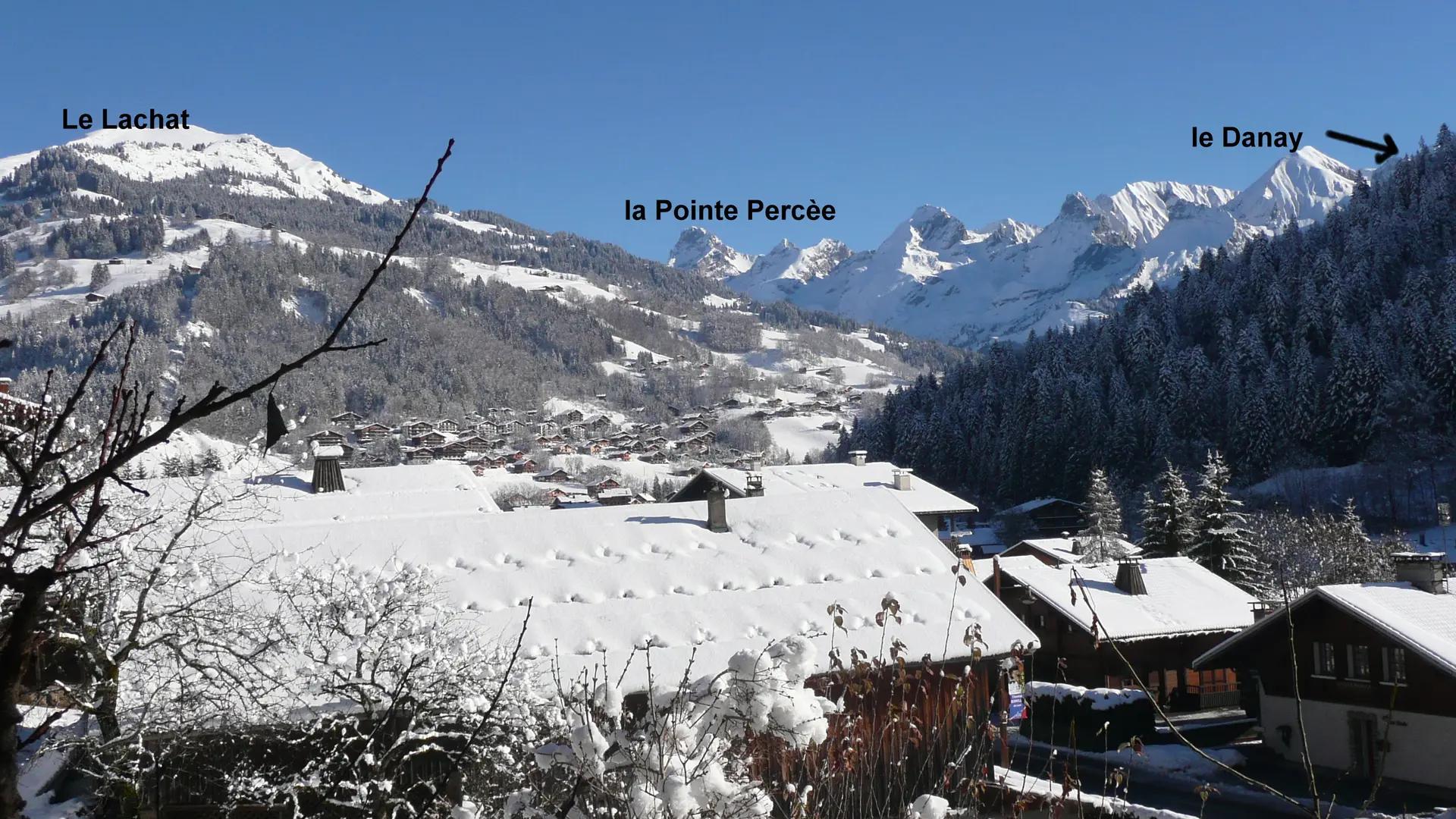 Panorama  - Lou R'Bat Pays (Aravis) - Le Grand-Bornand