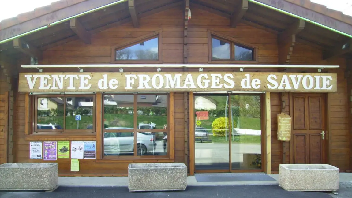 Magasin de vente de la Société laitière des Hauts de Savoie