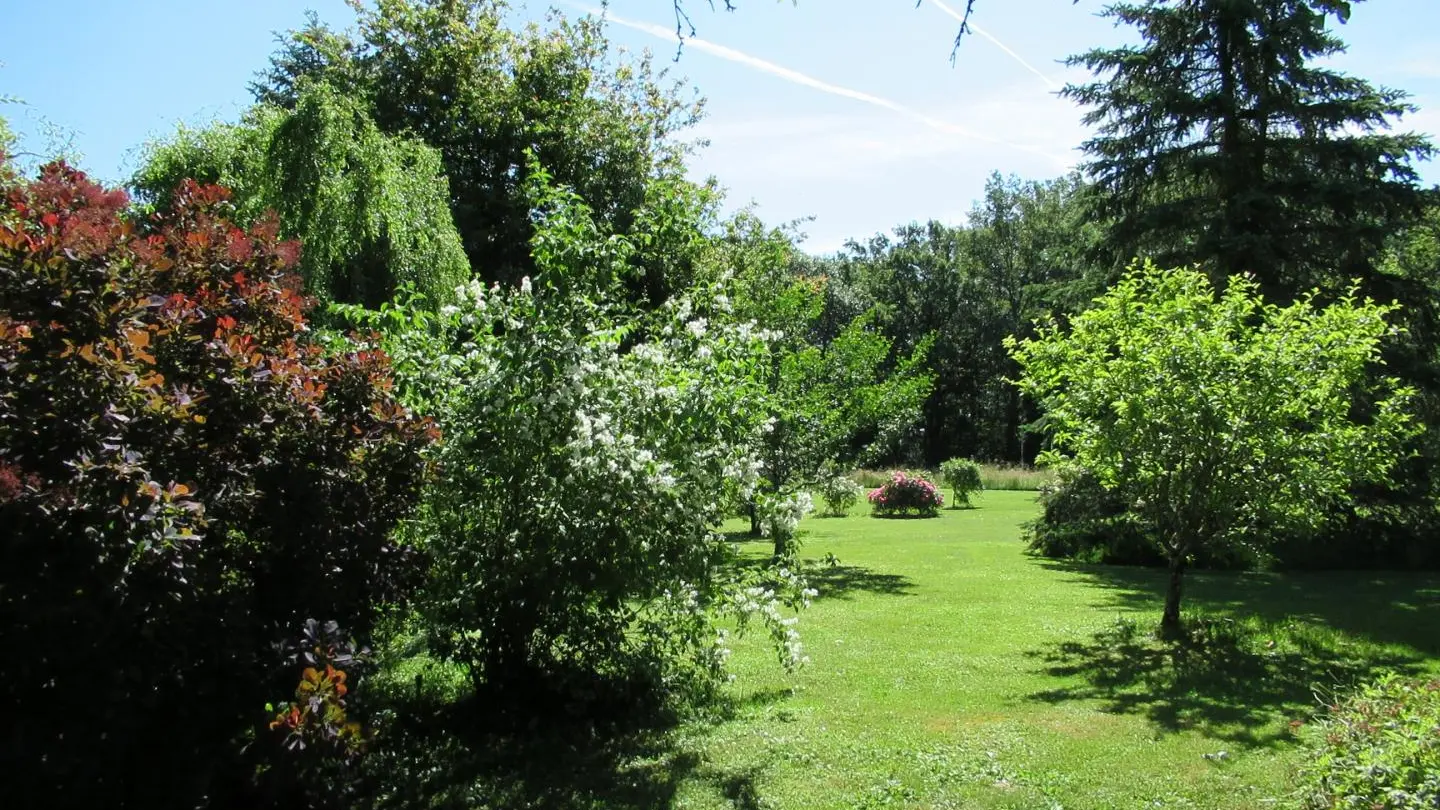 Le jardin, un coin de détente