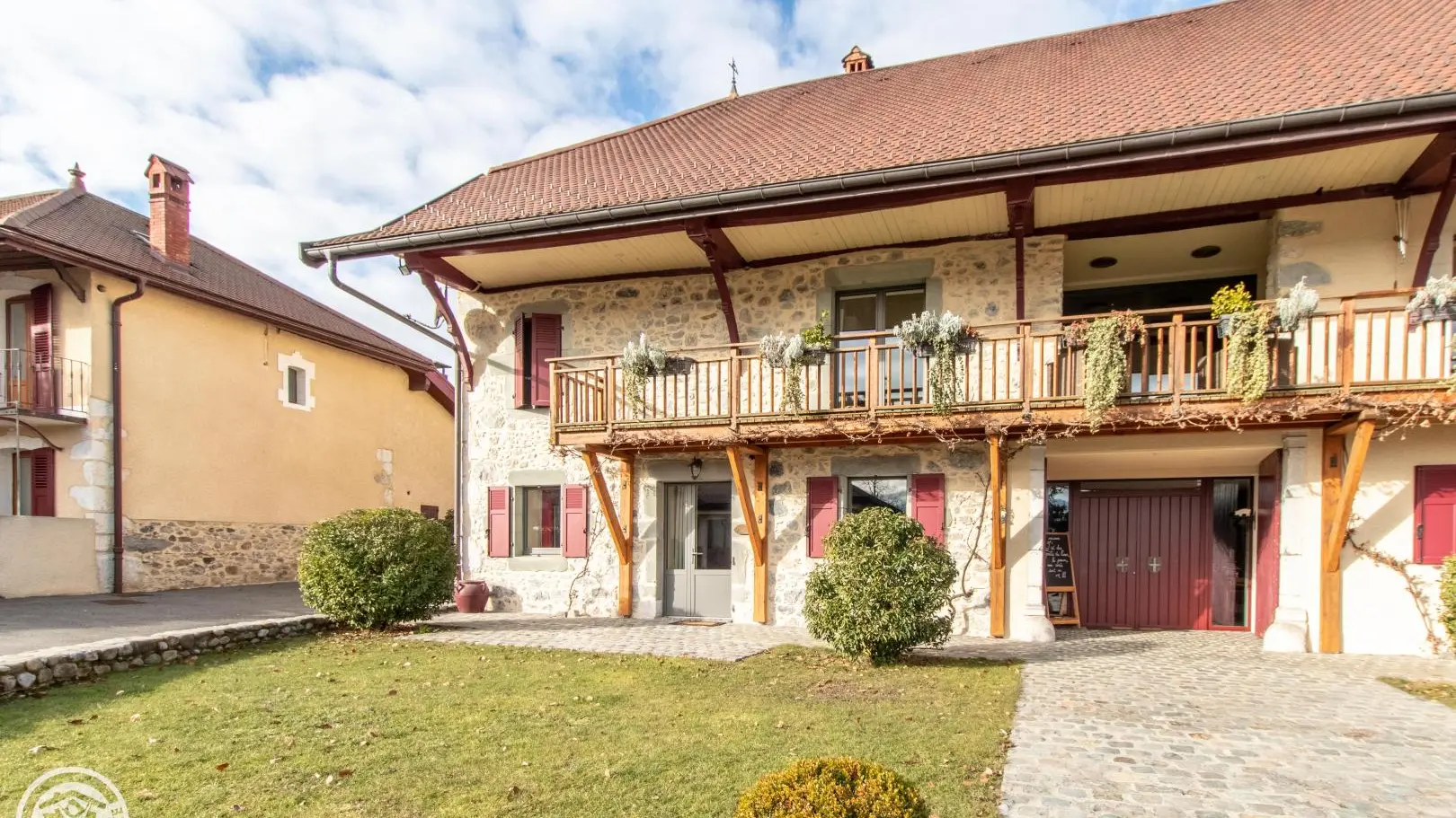 Devant la chambre Megève