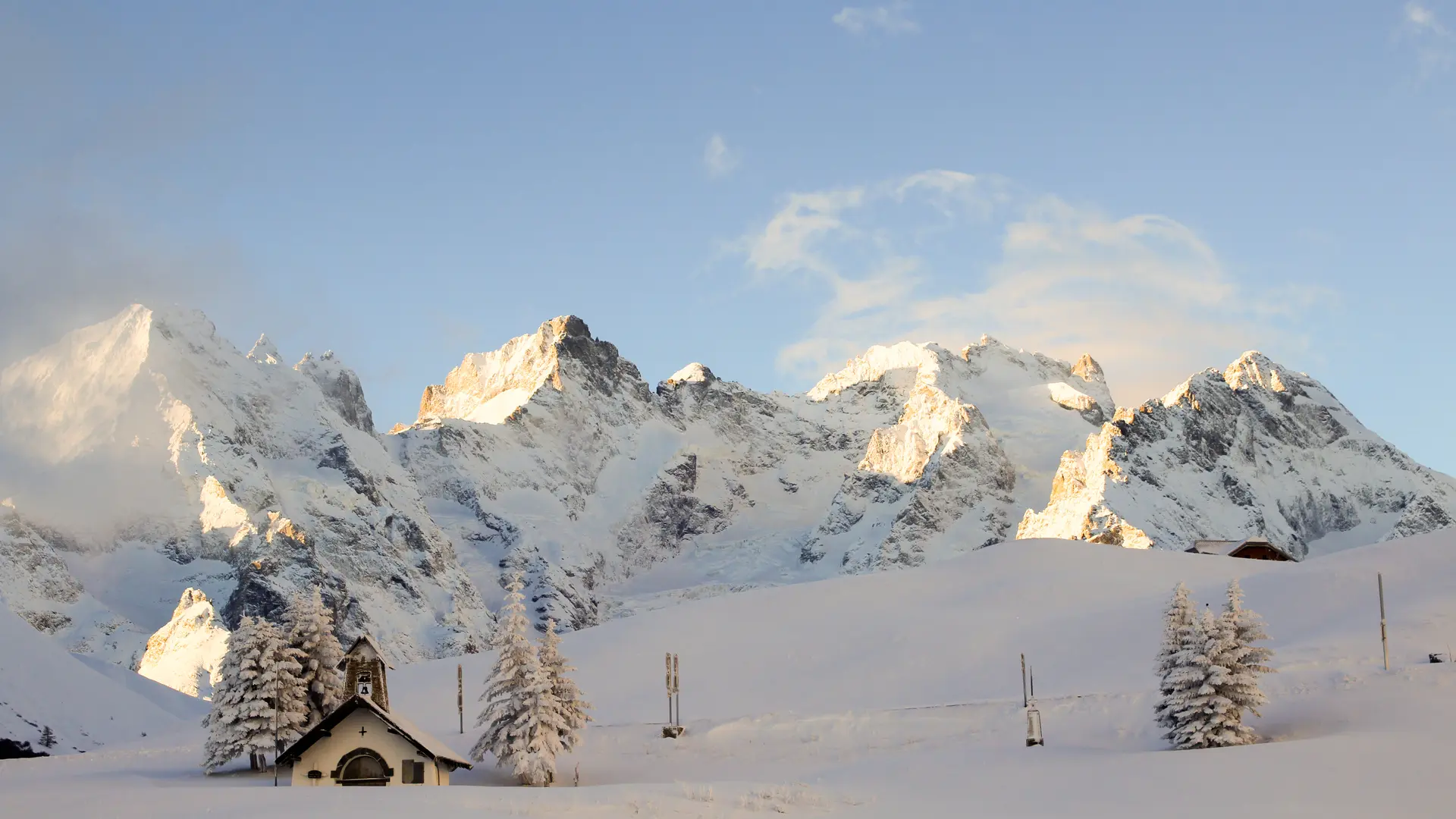 Col du Lautaret et la Chapelle des fusillés