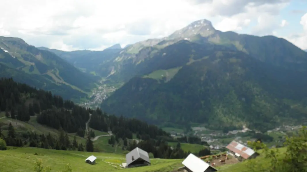 Le Mt de Grange, vallée de l'essert à Châtel