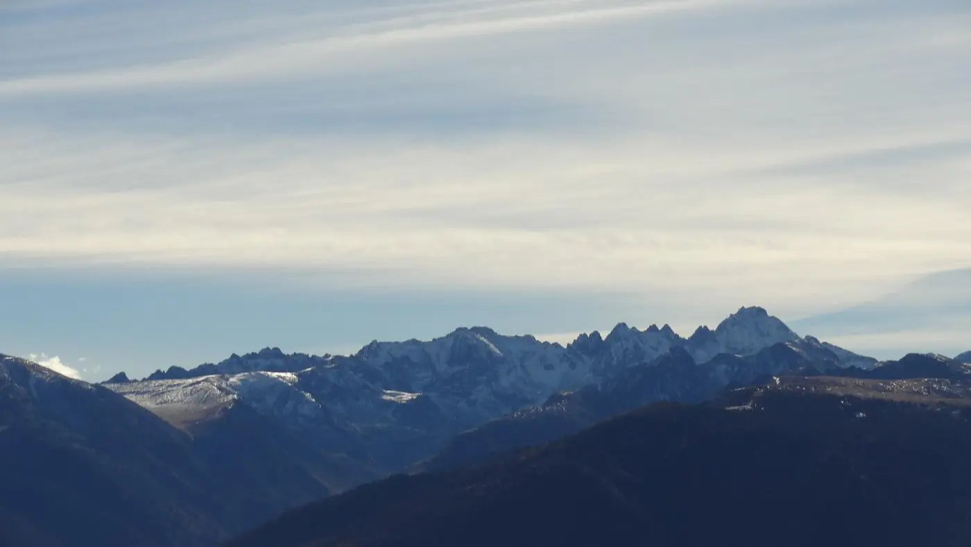 Vue depuis la table d'orientation de Trimouns