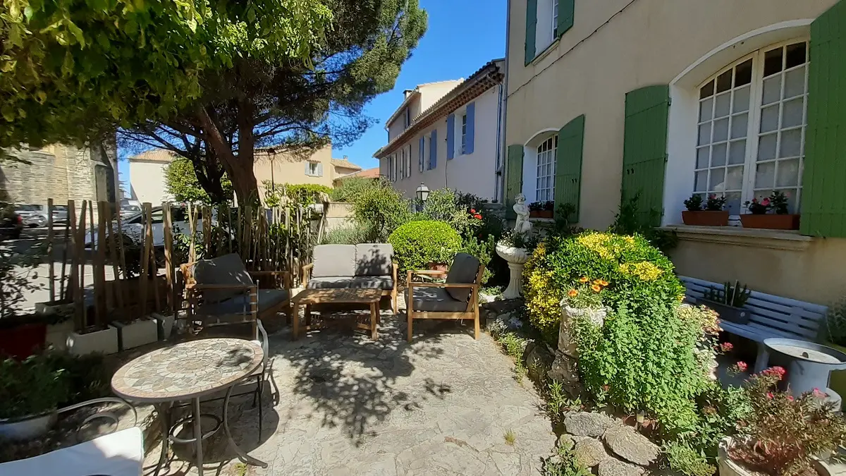 La terrasse de l'Hôtel