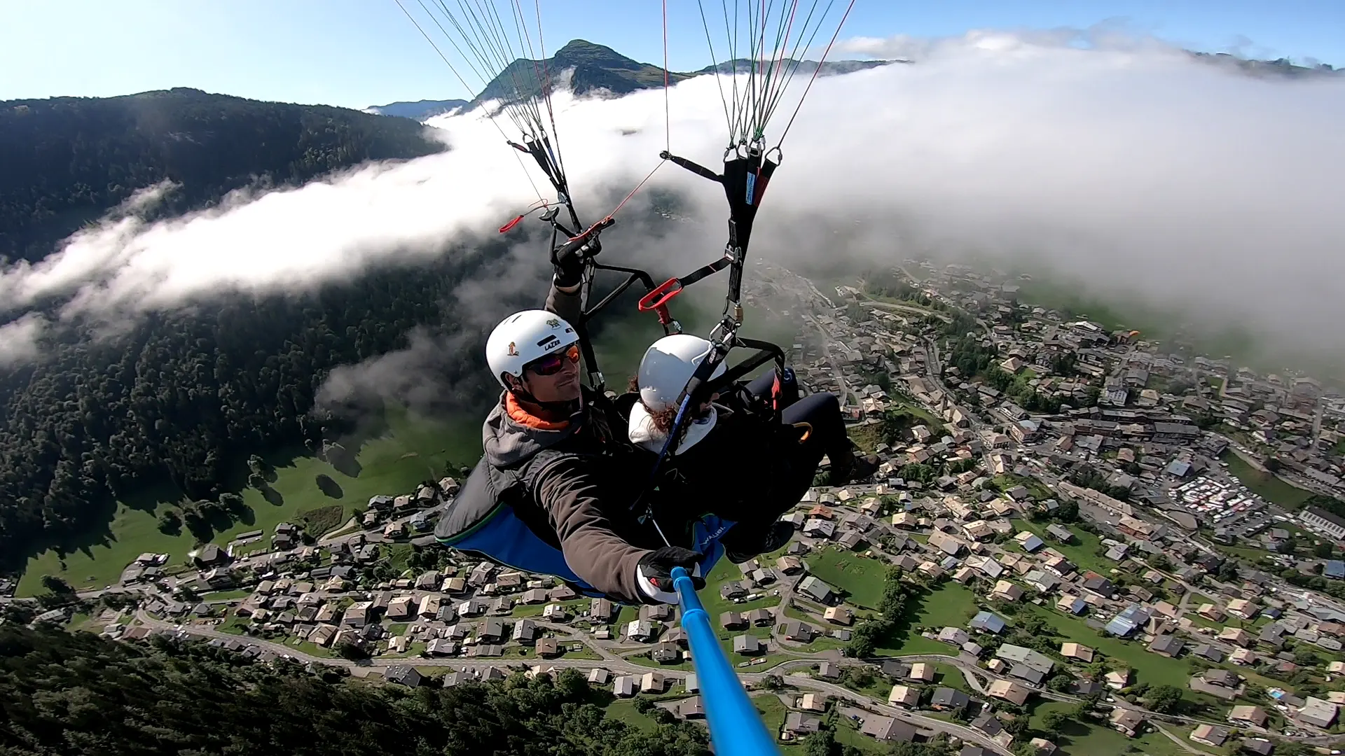 vol biplace Parapente avec Airéole
