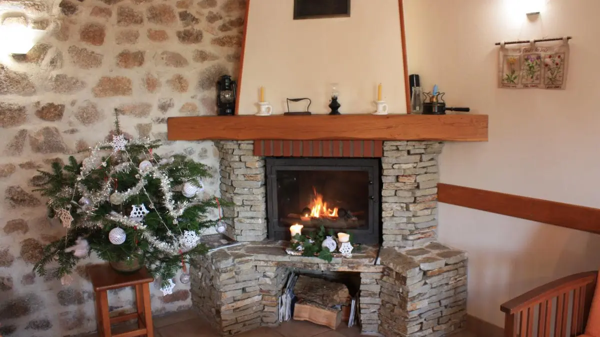 n'aie pas peur, père noël,la cheminée sera éteinte le soir du 24 décembre !