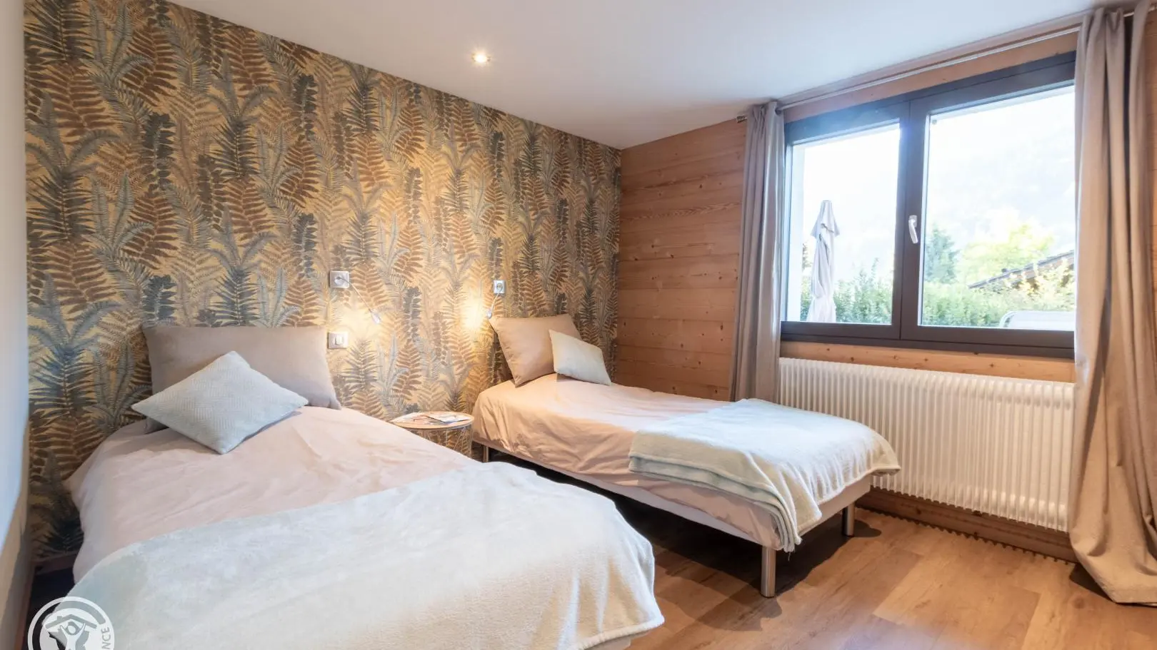 Chambre 2 lits simples 90x190cm