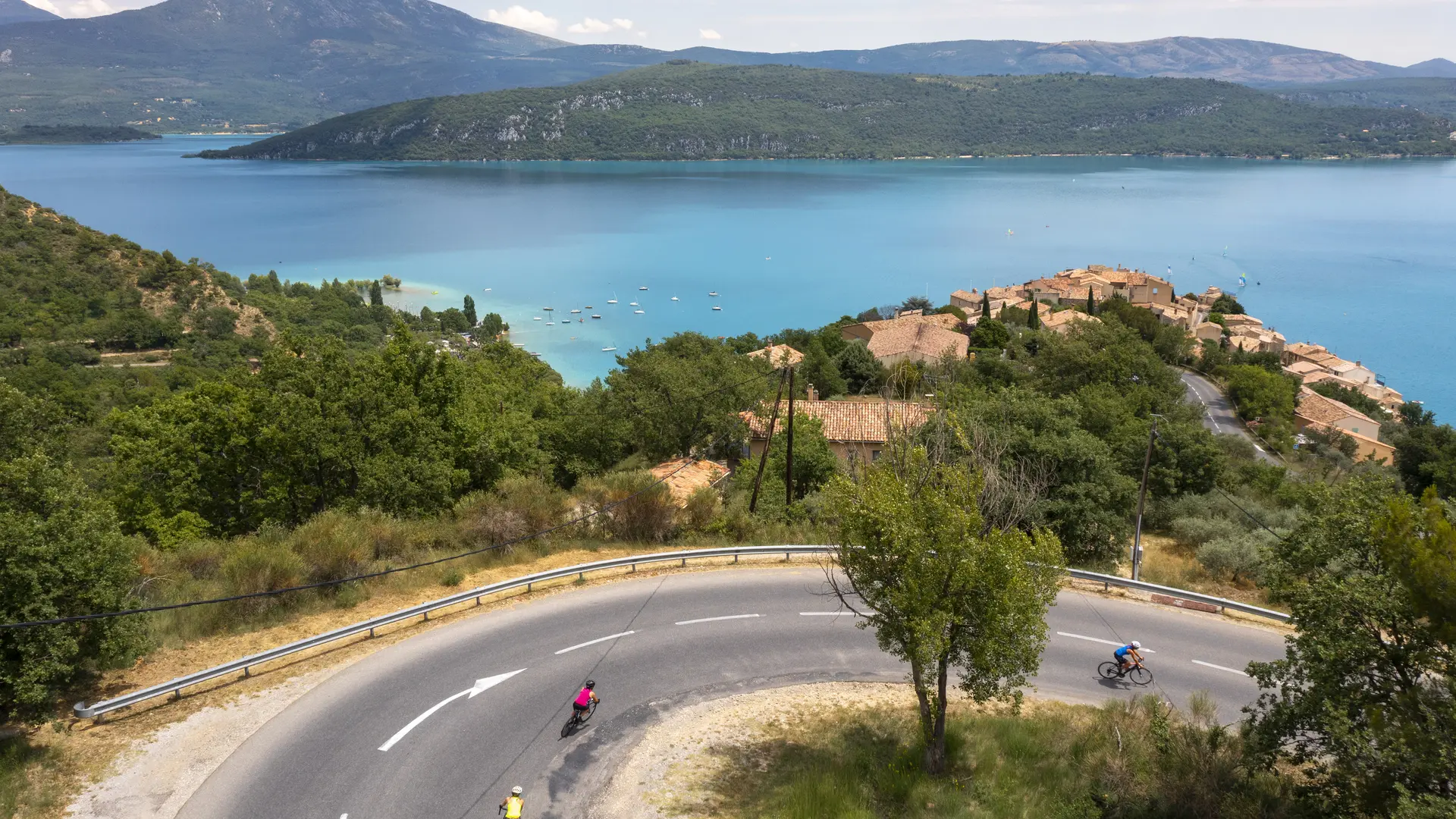 Cyclo n°16 - Le Tour du lac de Sainte-Croix_Moustiers-Sainte-Marie