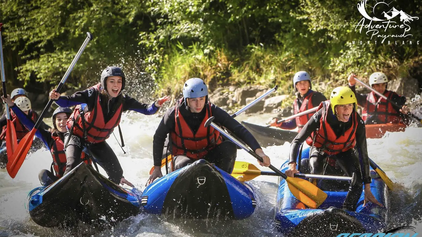 Canoë-raft LOISIRS-PASSY-Adventures Payraud Session Raft ©