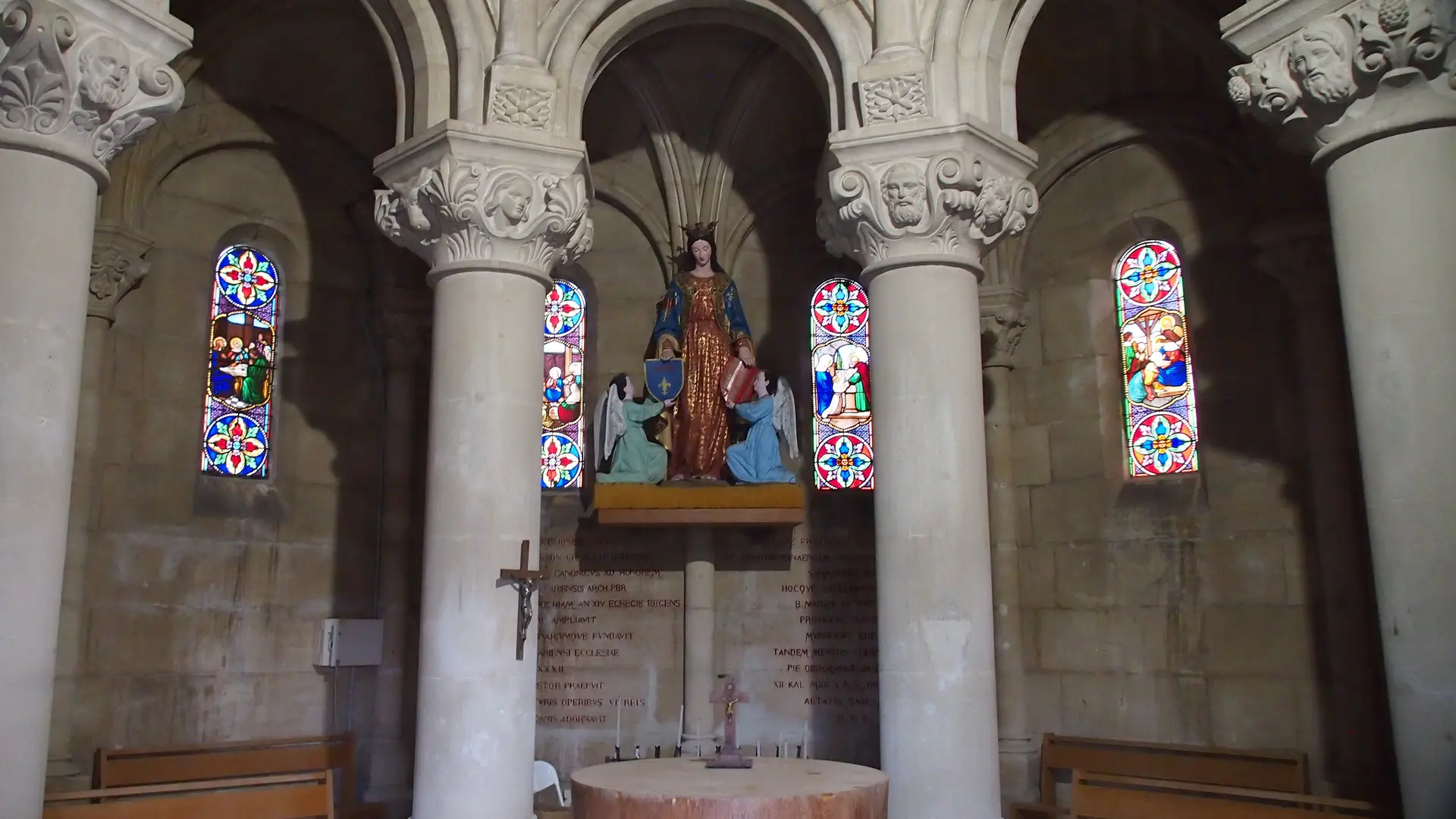 intérieur de la chapelle