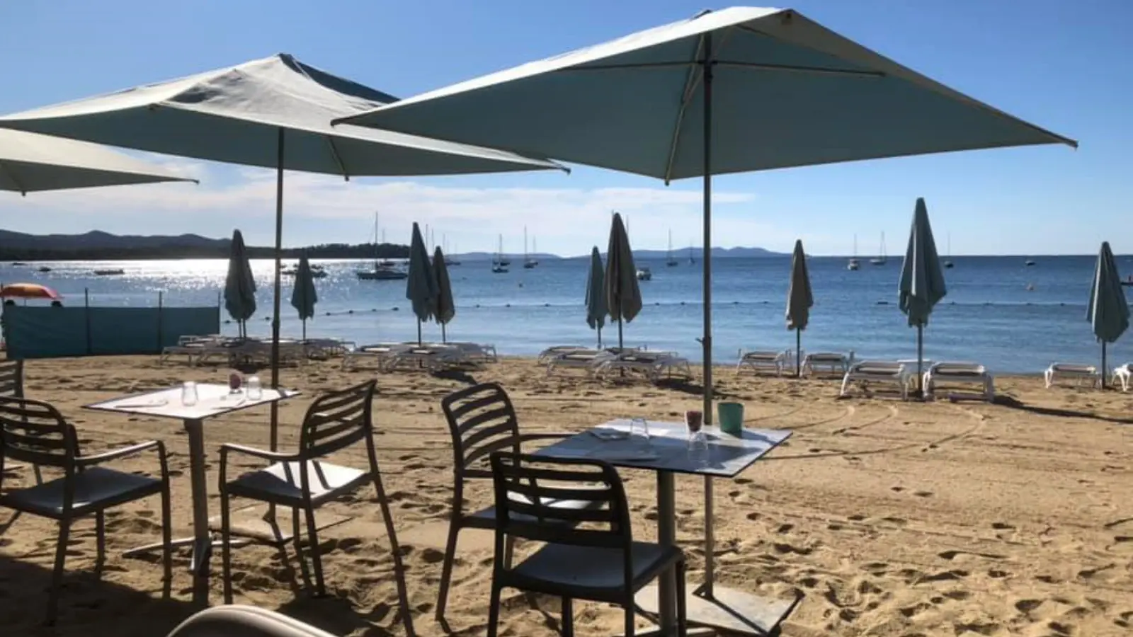 Restaurant plage de l'Argentière Côté Plage à La Londe les Maures