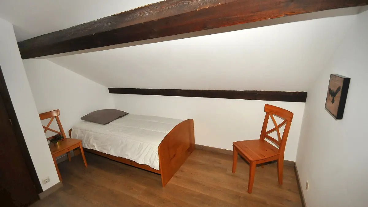 Chambre sous toit