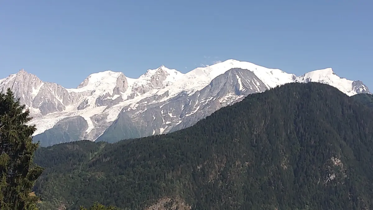 Le Massif du Mont-Blanc ... de l'appartement !