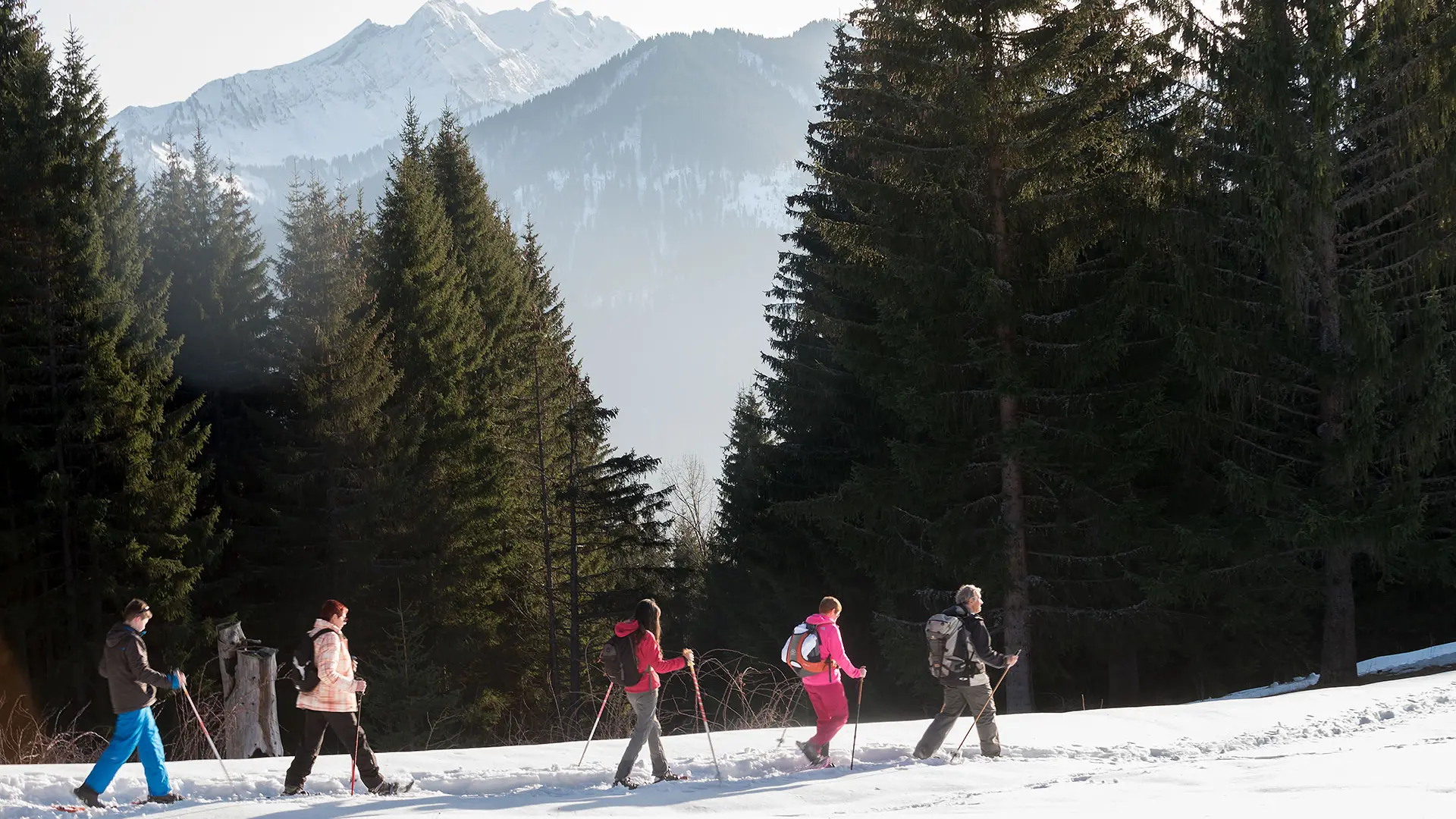 Breathtaking views of the surrounding peaks