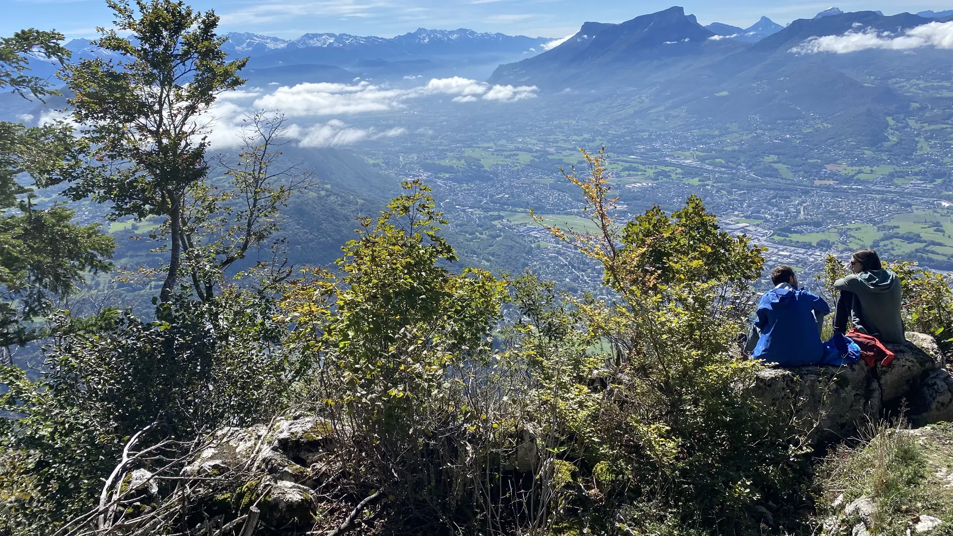 Depuis le sommet du Mont Peney