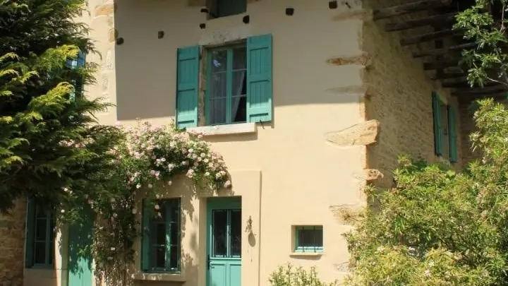 Façade du gîte 
