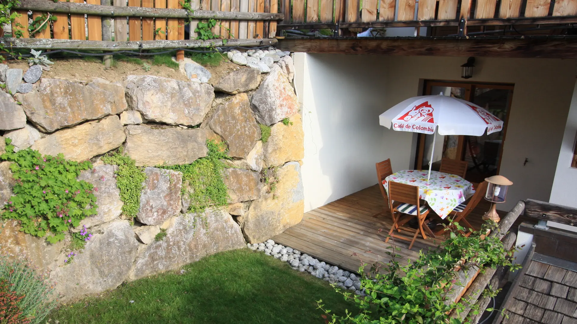 Le coin jardin privatif