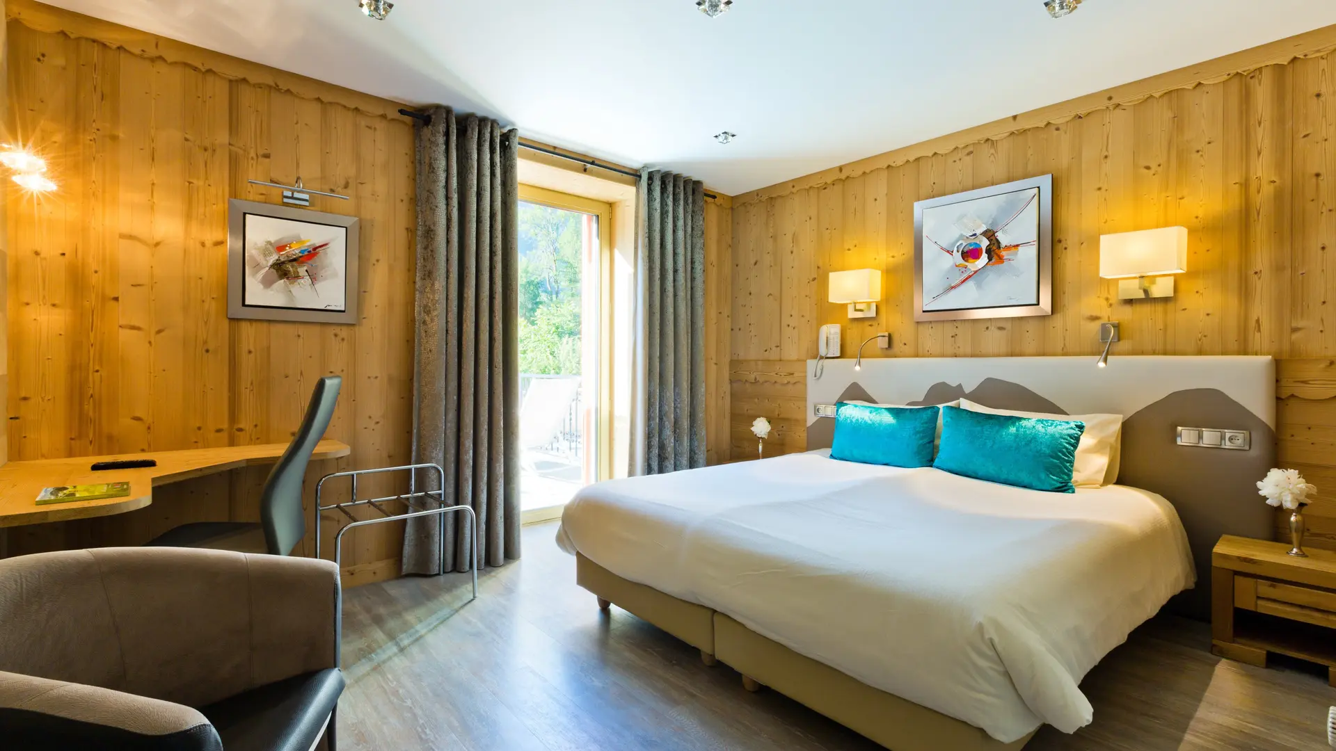 hotel aiguille du midi chambre