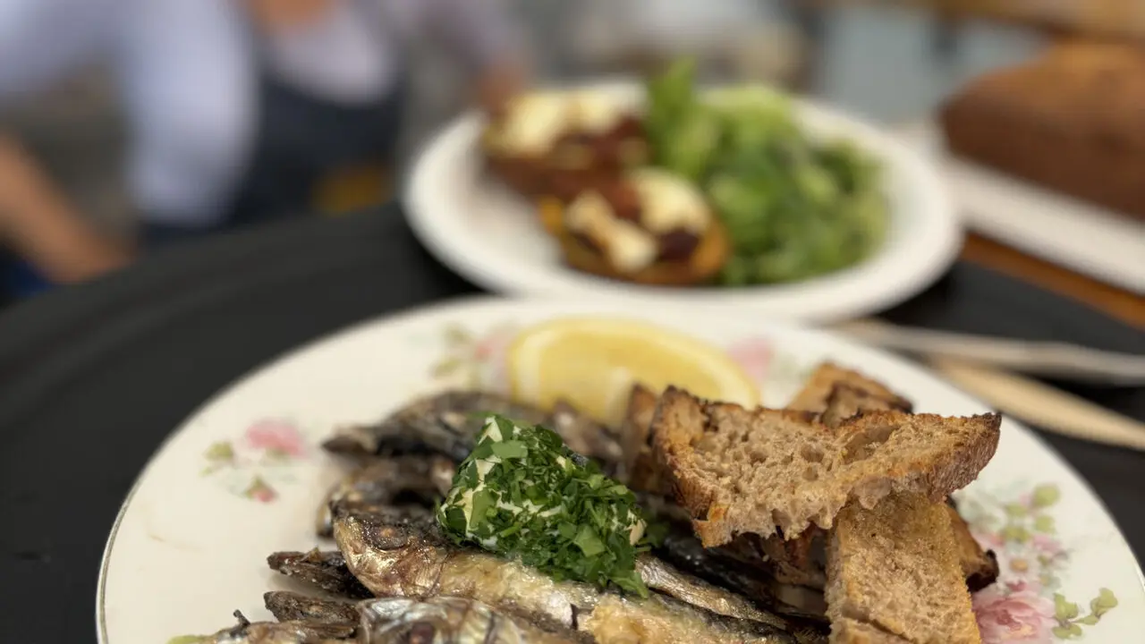 plat de sardines grillées