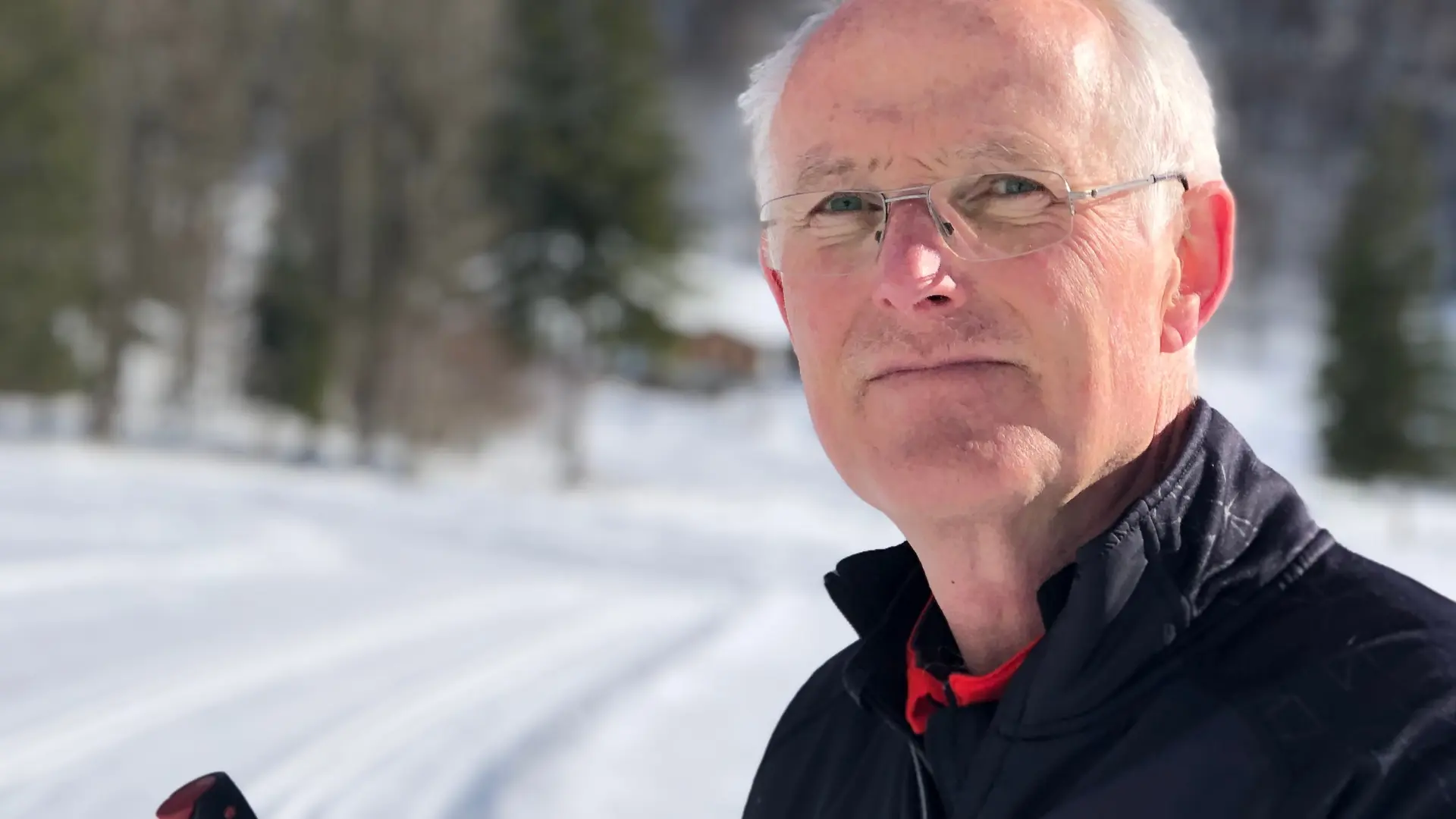 Le moniteur de ski de fond