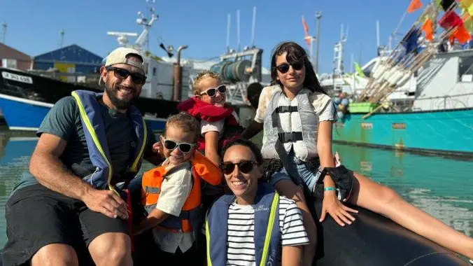 Bootsfahrt auf dem Meer