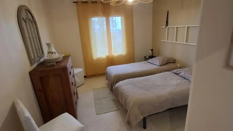 Gîte Le Dionel-Chambre 2 / Lits jumeaux-Colomars-Gîtes de France des Alpes-Maritimes