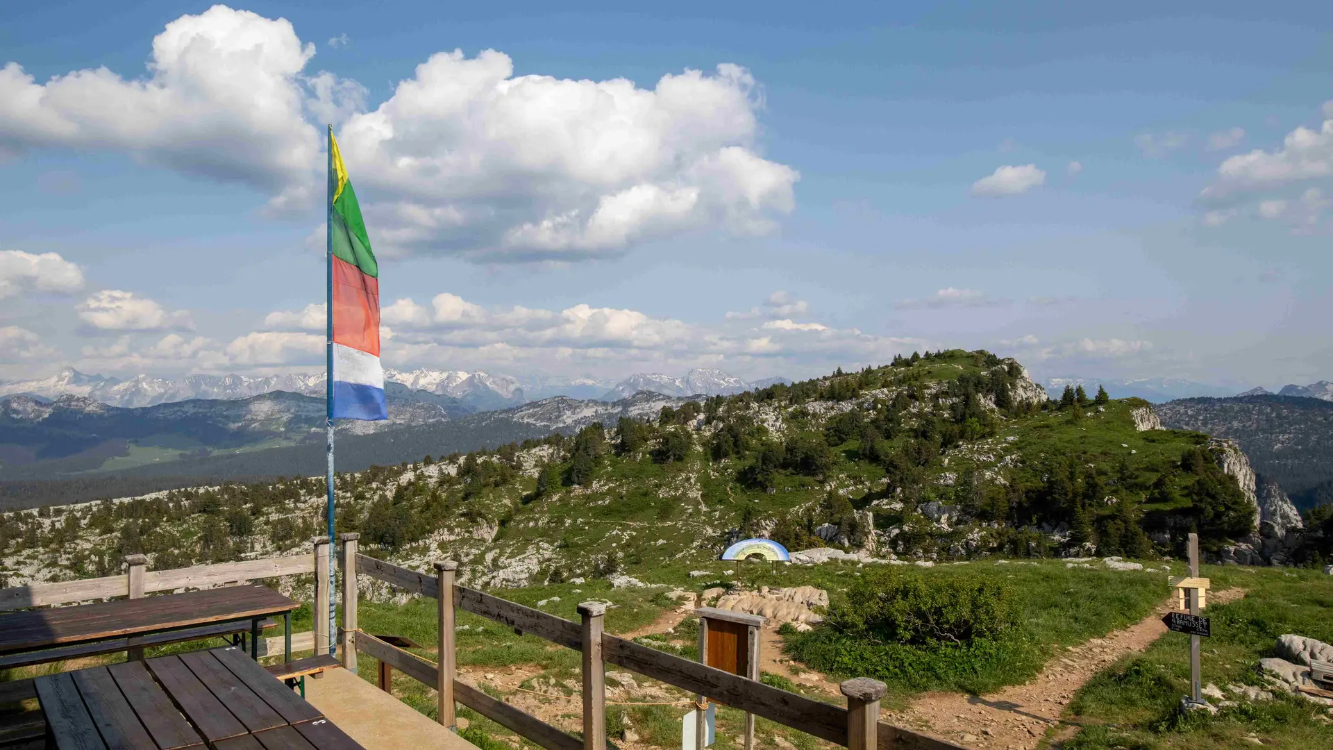 Vue depuis le refuge
